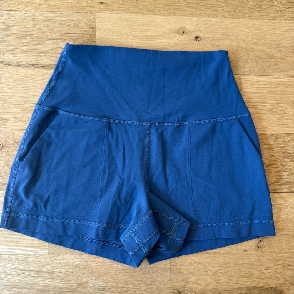 lululemon athletica Women's Athletic Blue Shorts